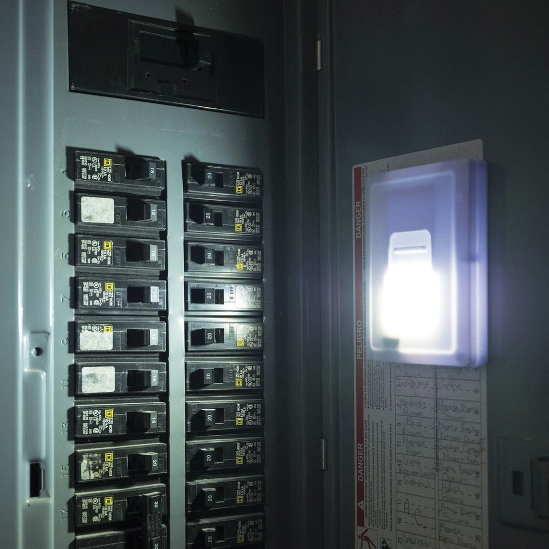Promier Products LA-GLDBULK-12/48 Cordless Light Switch, AAA Battery, LED Lamp, 400 Lumens