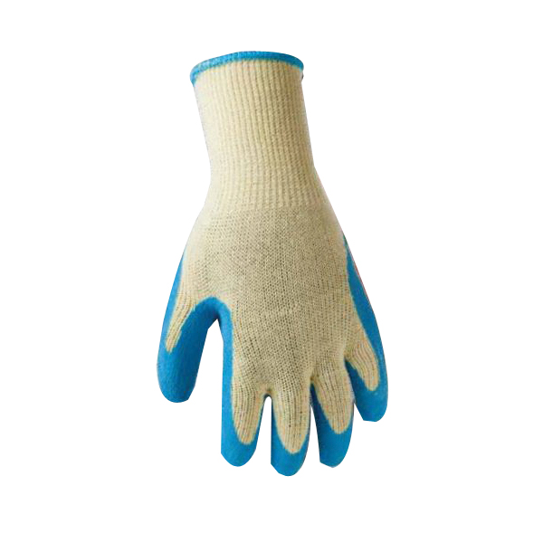 91833-09 All-Purpose Coated Gloves, Men's, L, Knit Wrist Cuff, Latex Coating, Cotton Knit Glove