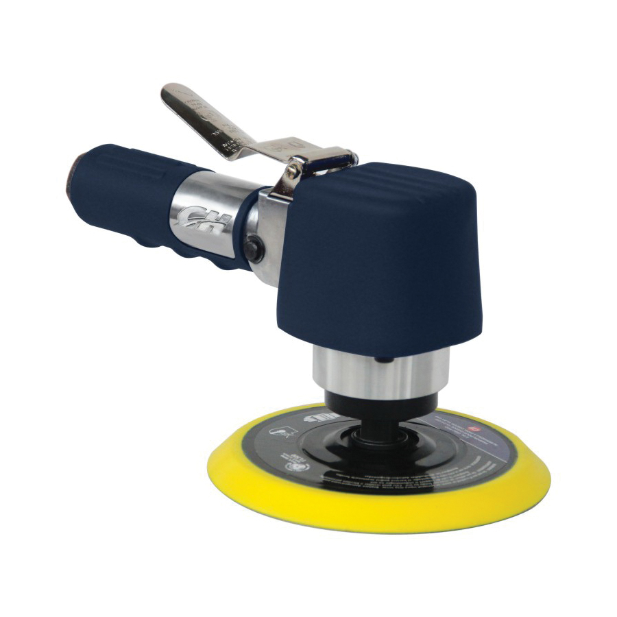 Campbell Hausfeld TL050400AV Dual Action Air Sander, 6 in Pad/Disc, 4.3 cfm Air, 10000 rpm No Load