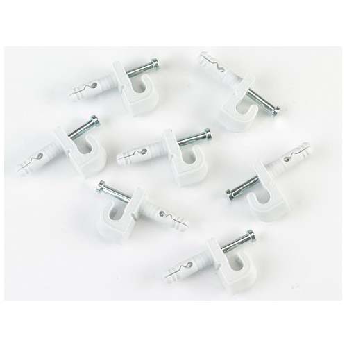ClosetMaid 661000 Clip, Resin, White