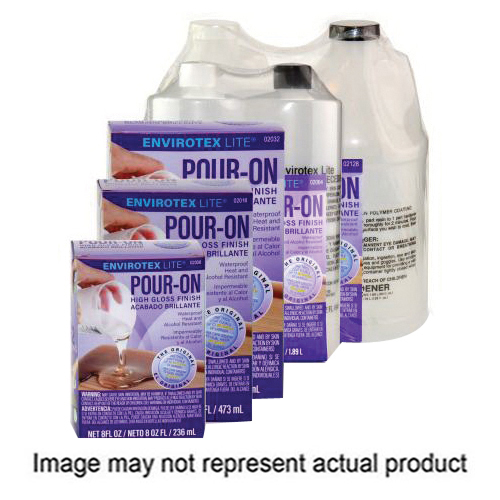 2128 Polymer Coating Gallon kit, Clear, High-Gloss, 1 gal