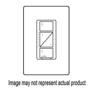 Caseta Dimmer, Lutron, 1 -Pole, 3 -Way, 120 VAC, 50, 60 Hz, Clear Connect RF, White - 1
