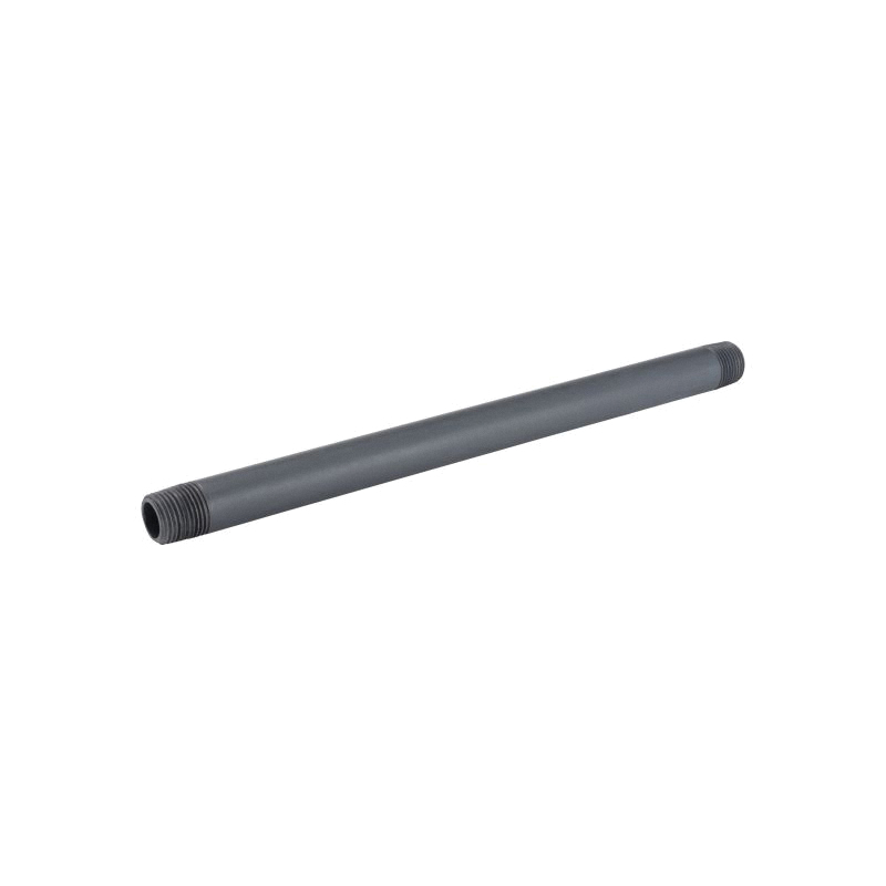 B & K 403-120 Pipe Nipple, 1/2 in, PVC, SCH 80 Schedule, 12 in L