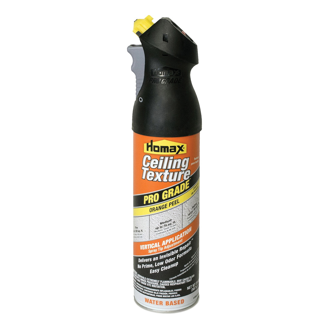 Homax 4692 Ceiling Texture, Liquid, Low, White, 20 oz Aerosol Can