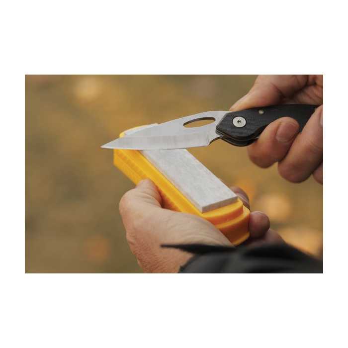 Sharpening Stone with Cover, Smith's, 4 in L, 1 in W, 1000 to 2000 Grit - 2