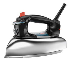 The Classic Series F67E-T Steam Iron, 1100 W, Black, Aluminum