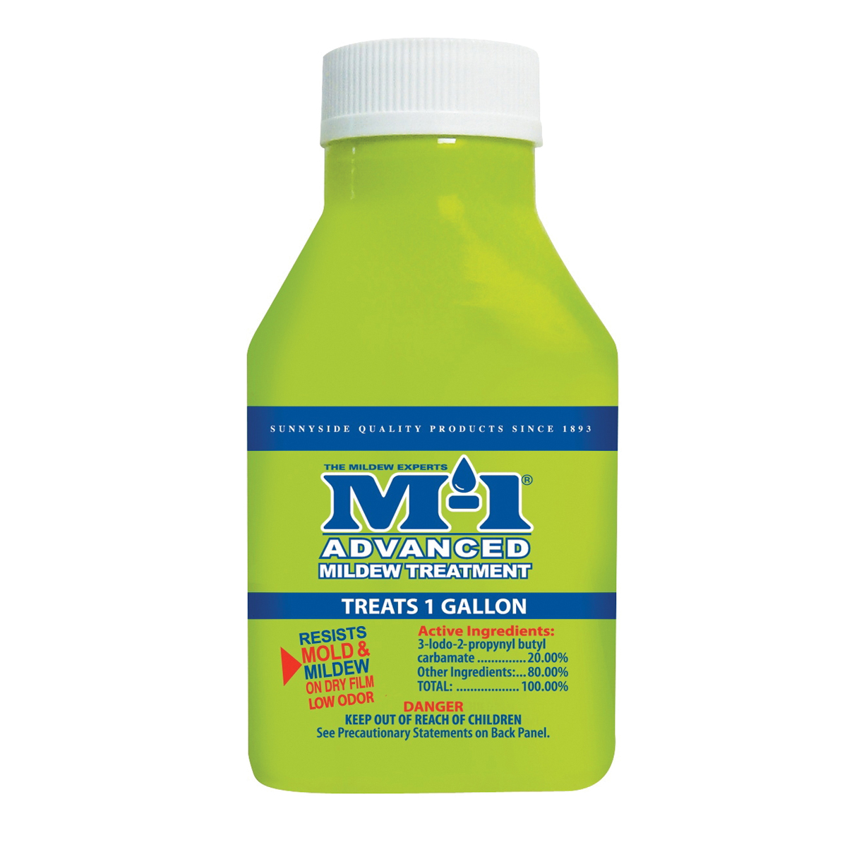 M-1 78902S Advanced Mildew Treatment, Liquid, Yellow, 1.38 oz