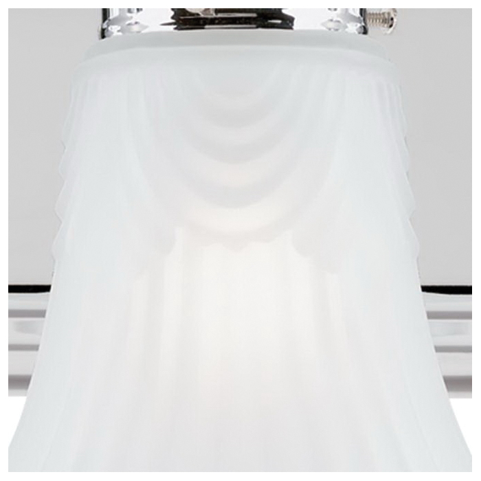 Westinghouse 6652200 Wall Mount Fixture with On/Off Switch, 3-Lamp, Chrome Fixture