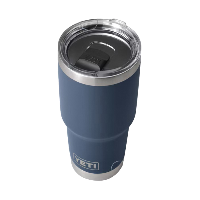 Yeti Rambler 21070070027 Tumbler, 30 oz Capacity, MagSlider Lid, Stainless Steel, Navy, Insulated - 4