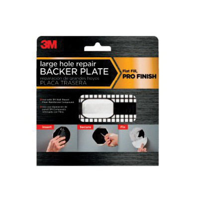 3M RP6IN-4PK Repair Plate, 5-1/2 in W Blade, 6 in L Blade - 4