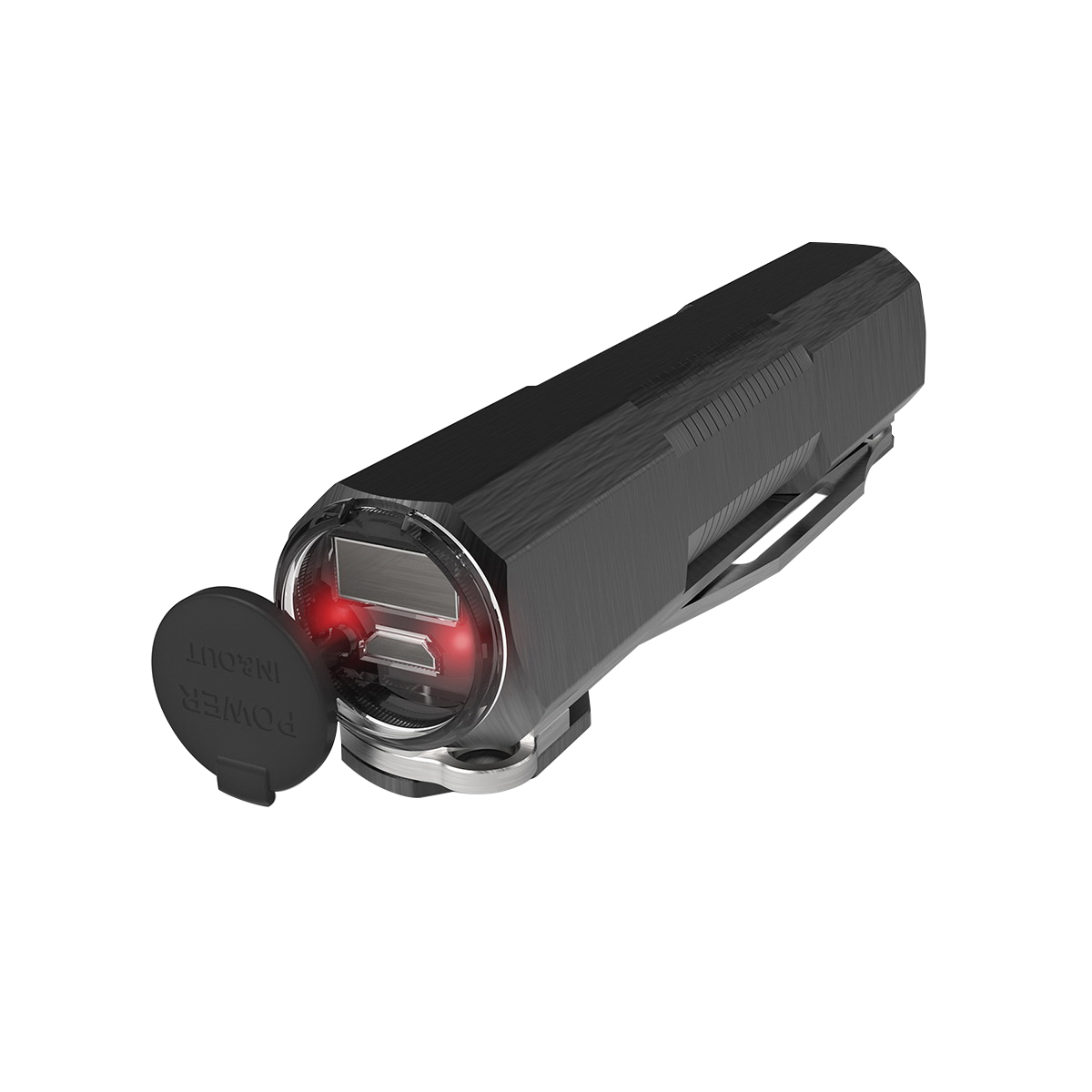 Nebo PAL+ Series 6715 Impact-Resistant Water-Resistant Flashlight with Power Bank and Knife, Rechargeable Battery