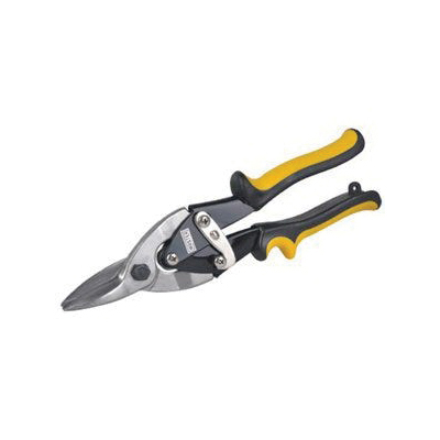 213210 Aviation Snip, Straight Cut, Carbon Steel Blade, Dual Injection Molded Handle