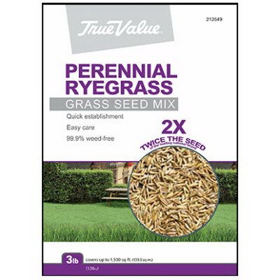 TVPRG3 Perennial Ryegrass Seed Mix, 3 lb Bag