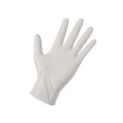 23590-110 Extra Grip Disposable Gloves, L, Natural Rubber Latex