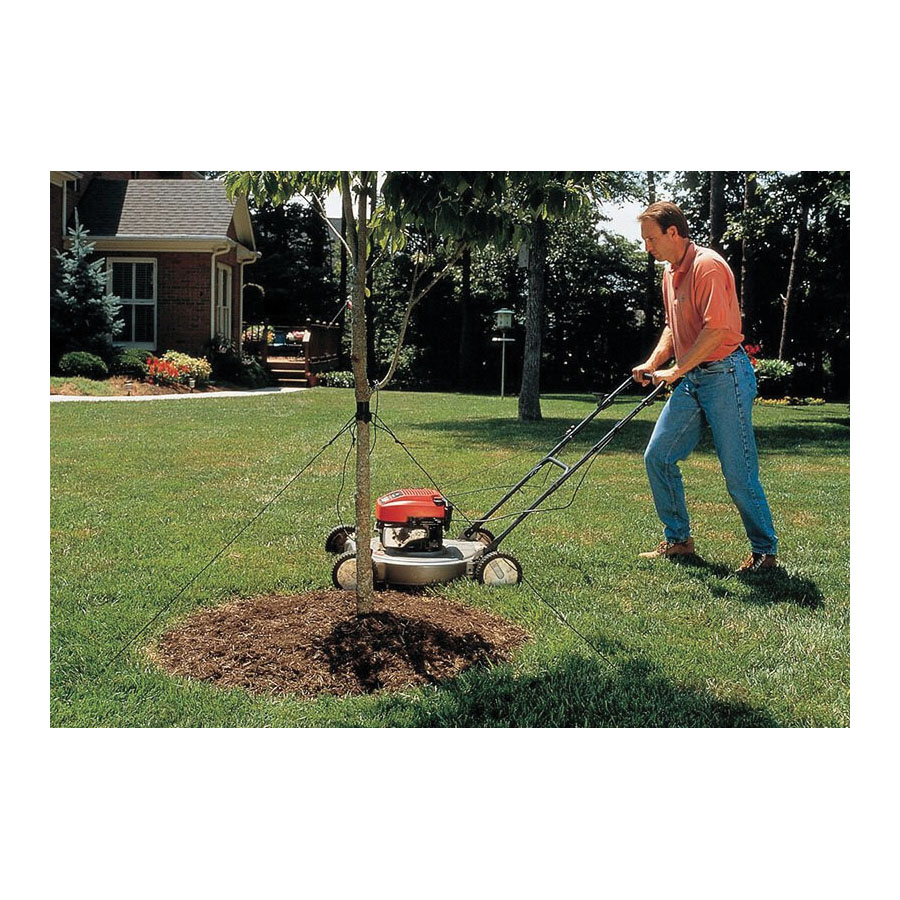 Mow-Over Tree Stake Kit, Dalen, Plastic - 2