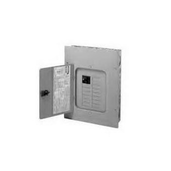 BRP30B200 Load Center, 60 -Pole, 200 A, 30 -Space, 60 -Circuit, Main Breaker, Plug-On Neutral, Type BR