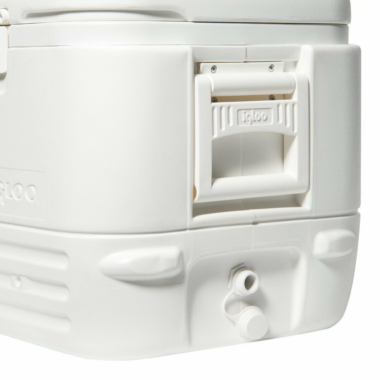 Igloo Polar Series 0044577 Chest Cooler, 120 qt Cooler, HDPE, White, 5 days Ice Retention - 5