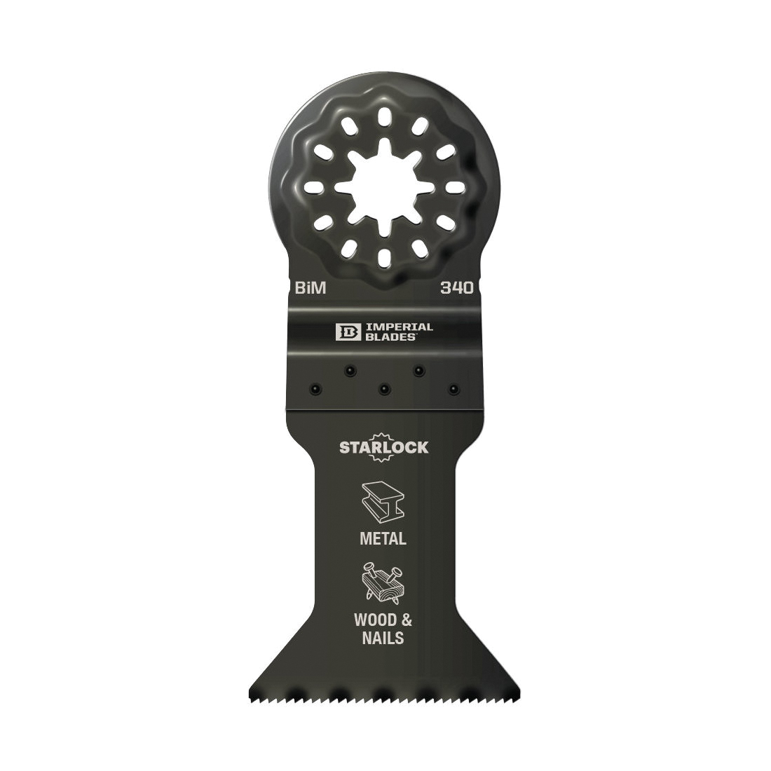 Starlock IBSL340-3 Standard Blade, 18 TPI, Bi-Metal, 3/PK