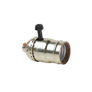 Pass & Seymour 1008316CC10 Lamp Holder, 250 VAC, 250 W, Metal Housing Material