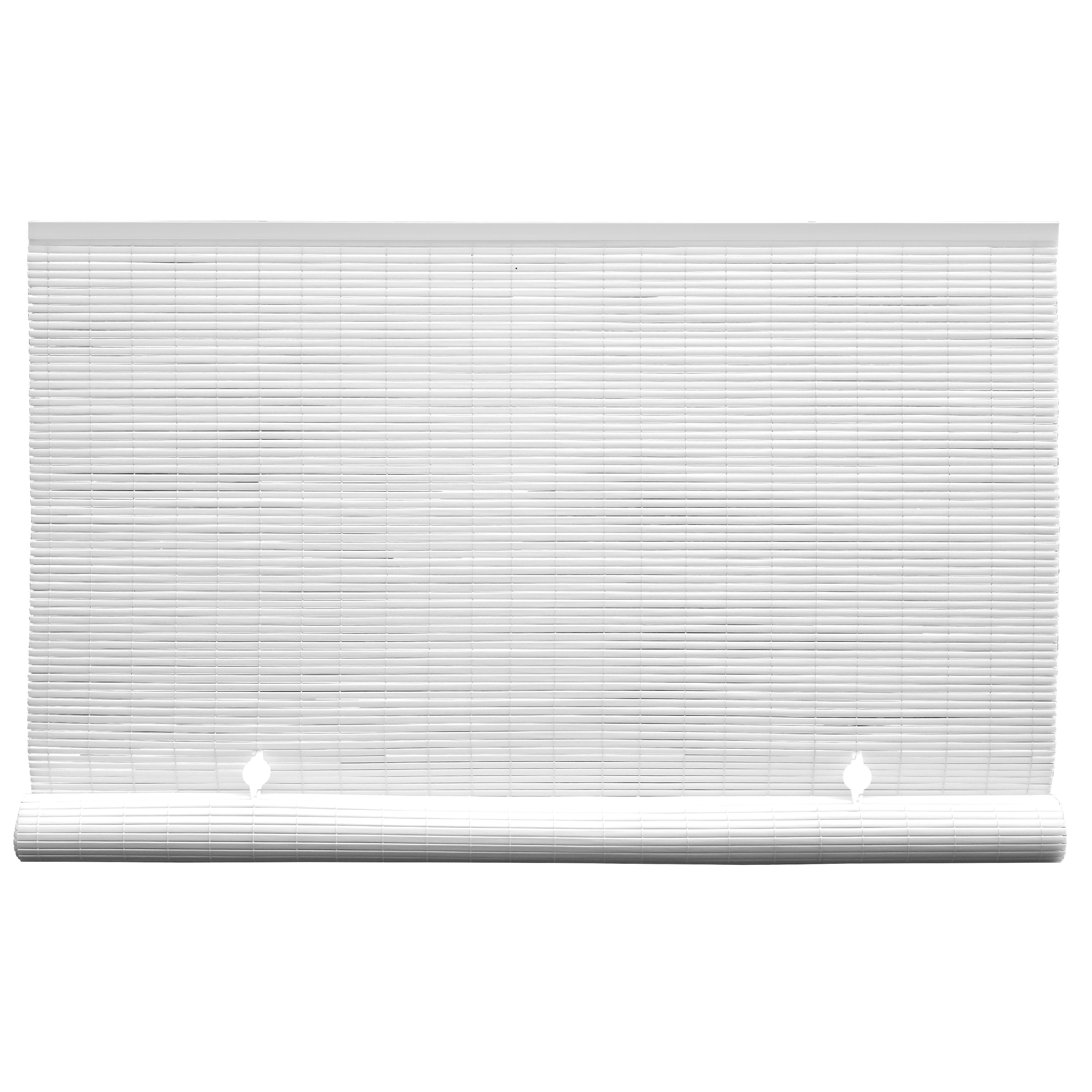 Hyman 3320156 Oval Roll-Up Shade, 72 in L, 60 in W, PVC, White - 2