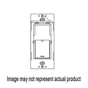 Wall-Mounting Kit, Lutron, Plastic/Metal, White, For: Wireless Load Control Devices - 1
