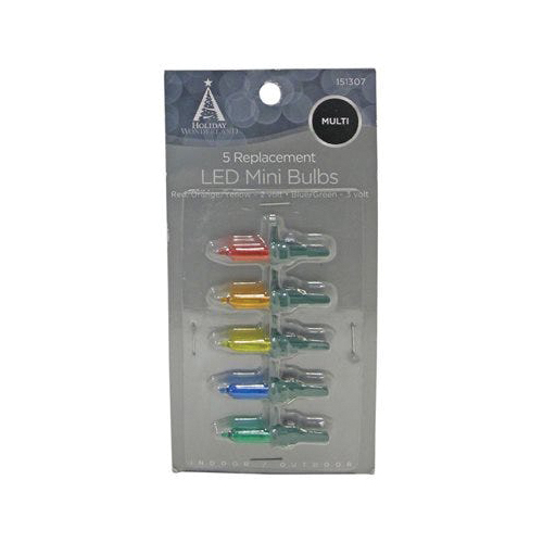 Holiday Wonderland 11222-88 Christmas Light Replacement Bulb, LED, Multi-Color