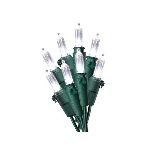 Holiday Wonderland 40814-88A Christmas String Light Set, 200-Lamp, LED, Cool White, 51 ft L
