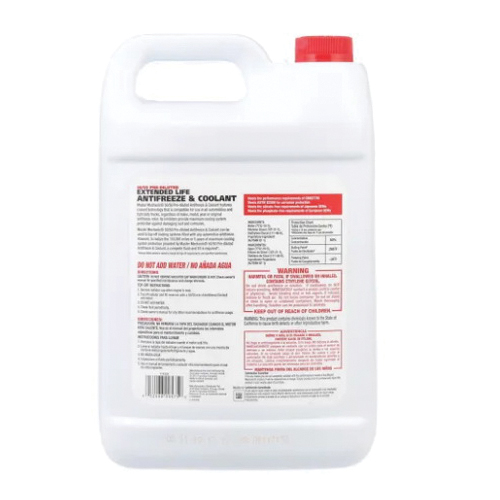 Master Mechanic MEA053 Anti-Freeze and Coolant, 1 gal, Yellow