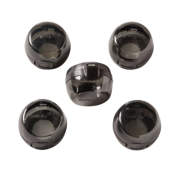 HS147 Stove Knob Cover, Plastic, Black