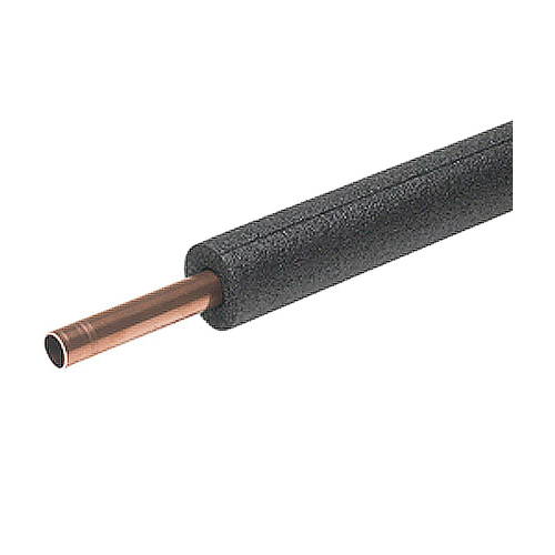 Frost King P11 Tubular Pipe Insulation, 3 ft L, Polyethylene Foam, Black, 3/4 in Copper, 1/2 in Iron Pipe