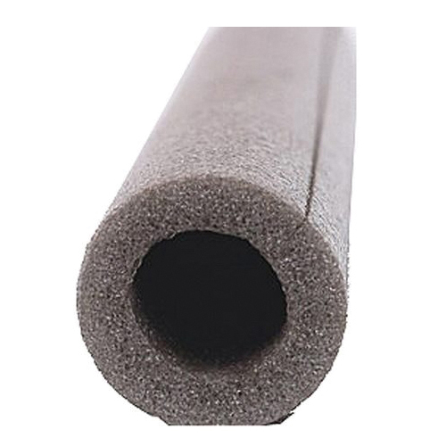 Frost King P11 Tubular Pipe Insulation, 3 ft L, Polyethylene Foam, Black, 3/4 in Copper, 1/2 in Iron Pipe