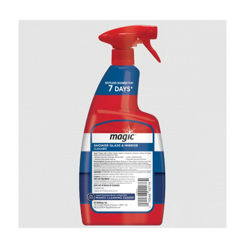 Magic 3073 Glass and Mirror Cleaner, 28 oz, Liquid, Citrus, Clear