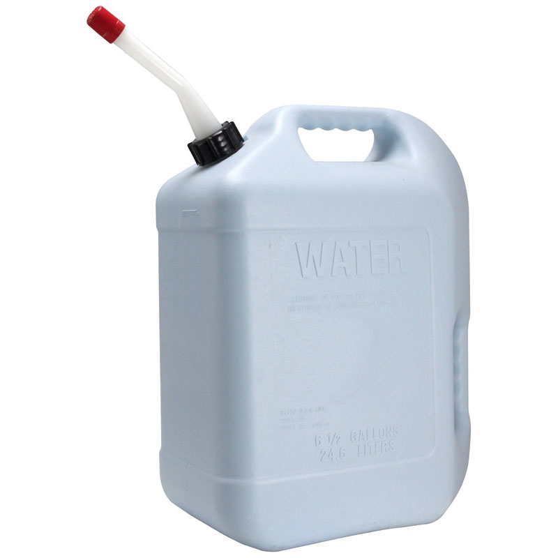 Blitz USA 50863 Self Venting Water Can, 6.5 gal Capacity, Polyethylene, Blue - 1