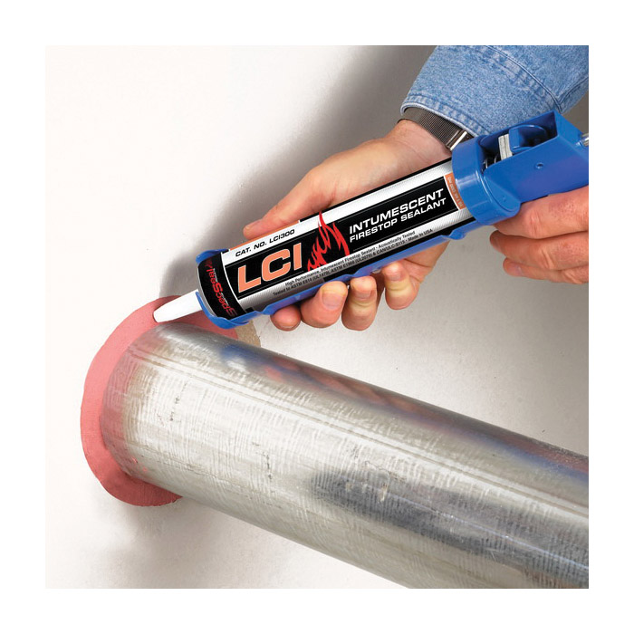 Lci Series Firestop Sealant, Specseal, Red, 35 to 100 deg F, 10.1 oz Tube - 2