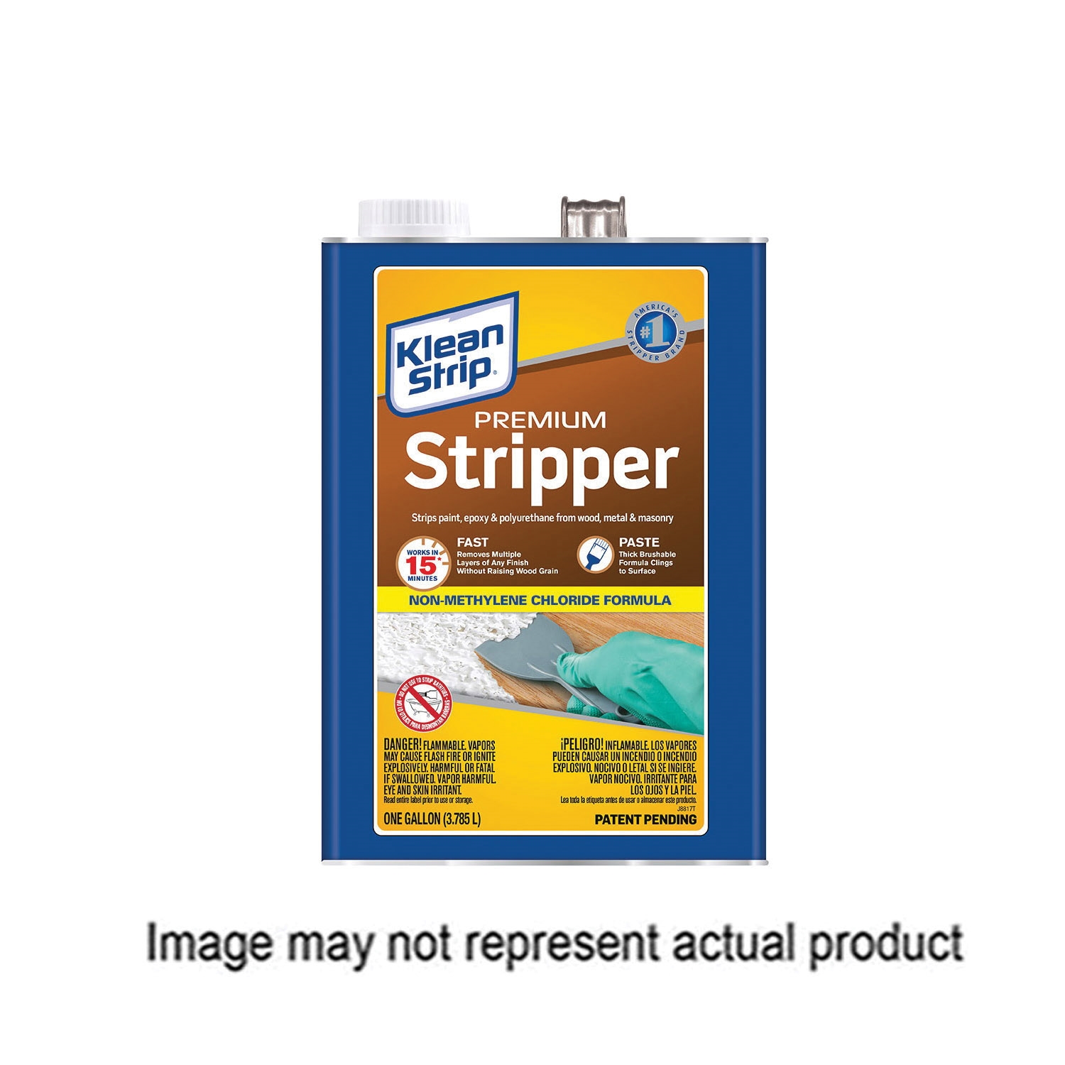 Klean Strip QKPS301 Paint Stripper, Liquid, Aromatic, 1 qt