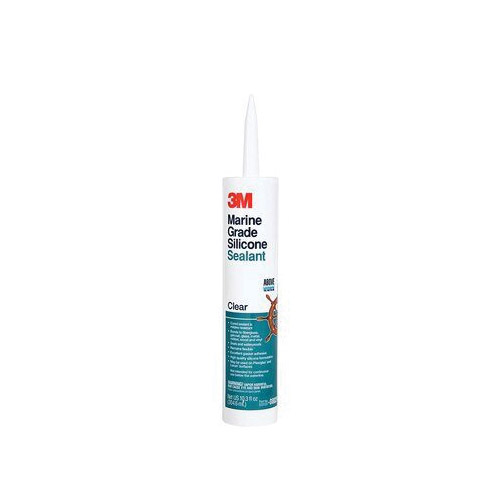 08027 Silicone Sealant, White, 5 to 10 min Curing, 304 mL Cartridge