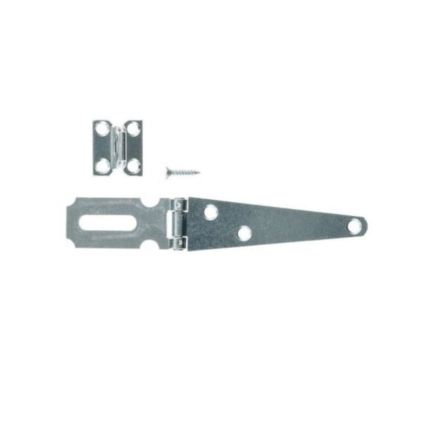 Hinge Hasp, Ace, Zinc, Fixed Staple - 2