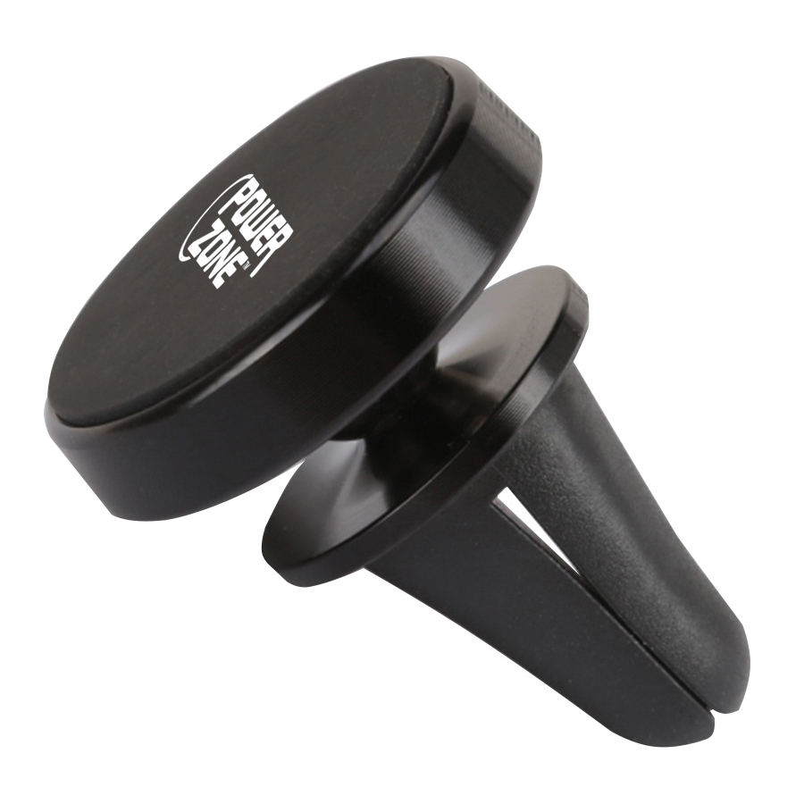 C11 Car Cell Phone Holder, Aluminum Alloy/Magnet, Black, Magnetic