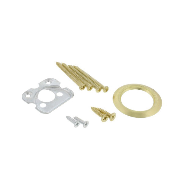 Ultra Security 43300 Deadbolt, Brass, Y1 Keyway, 1-3/8 to 2-1/2 in Thick Door