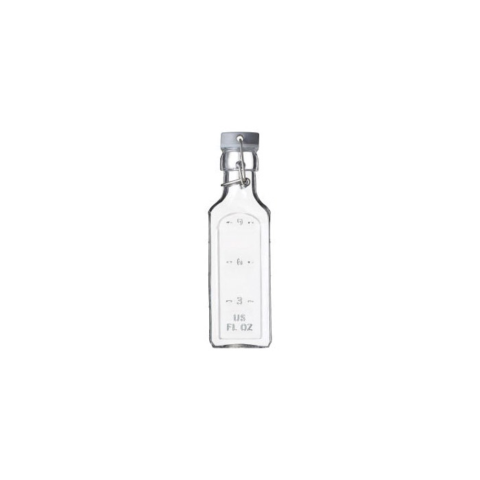 Kilner 0025.005 Clip Top Bottle, 0.3 L, Glass, Clear/Gray - 2