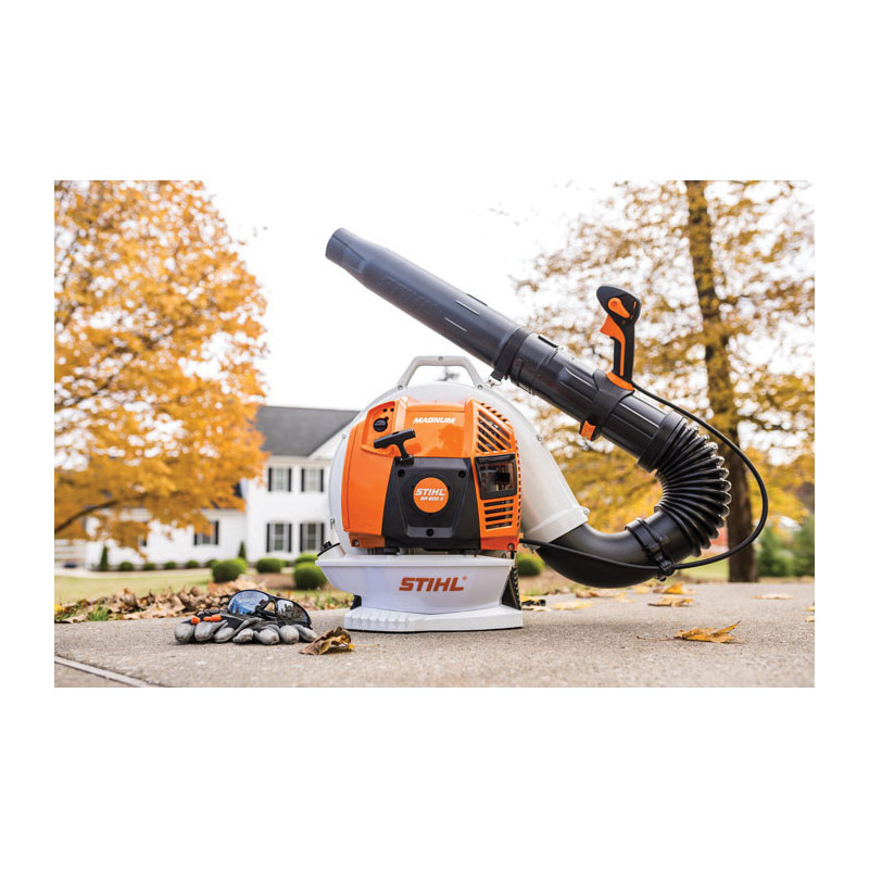Stihl 4283 011 1610 US Backpack Leaf Blower, Gas, 79.9 cc Engine Displacement, 912 cfm Air