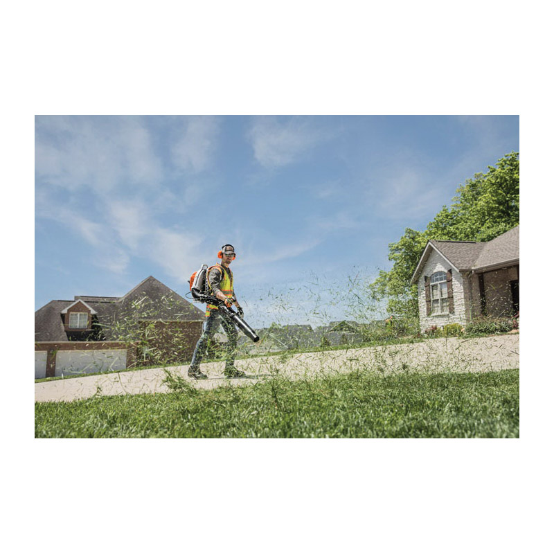 Stihl 4283 011 1610 US Backpack Leaf Blower, Gas, 79.9 cc Engine Displacement, 912 cfm Air