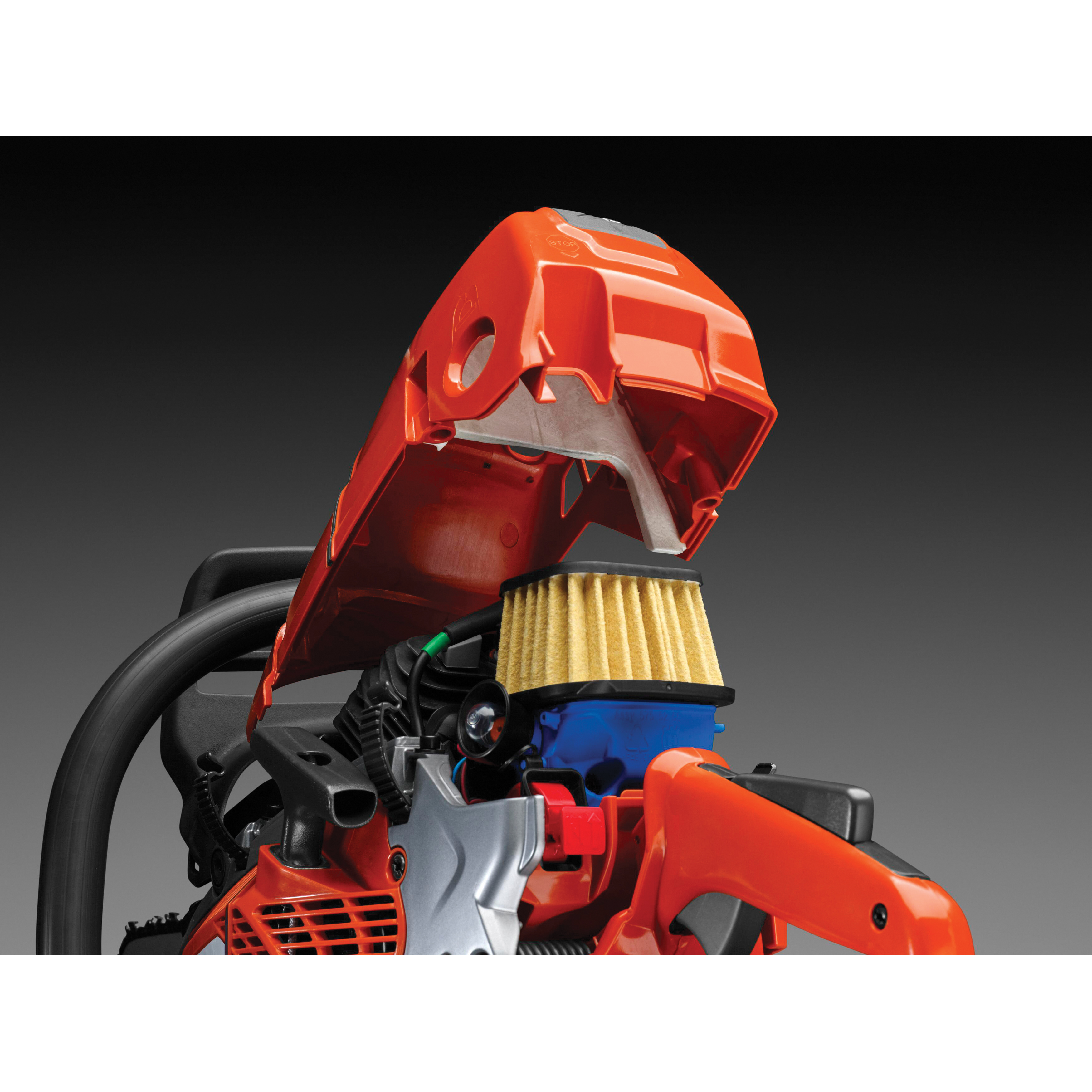 572 XP Gas Chainsaw, Husqvarna, 70.6 cc, 2-Cycle, 28 in L Bar/Chain - 2