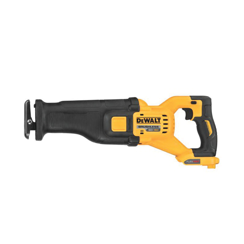 DeWALT DCS389B Brushless Reciprocating Saw, Tool Only, 60 V, 1-1/8 in L Stroke, 0 to 3000 spm, Includes: Blade