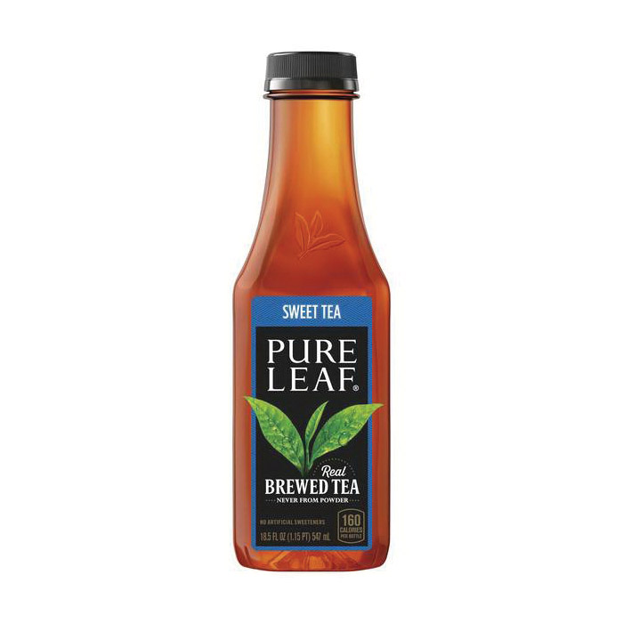 Pure Leaf 134071 Iced Tea, Sweet, 18.5 oz, Bottle