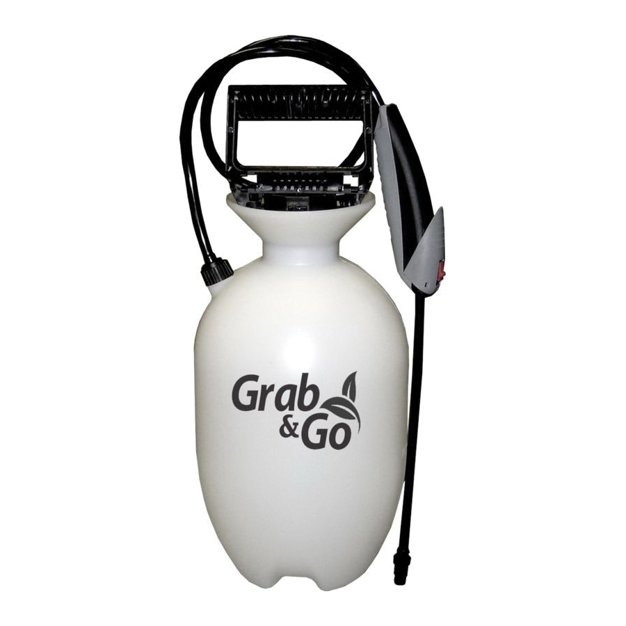 Multi-Purpose Sprayer, Grab & Go, 190303 1 gal Tank, HDPE Tank, 30 in L Hose - 1