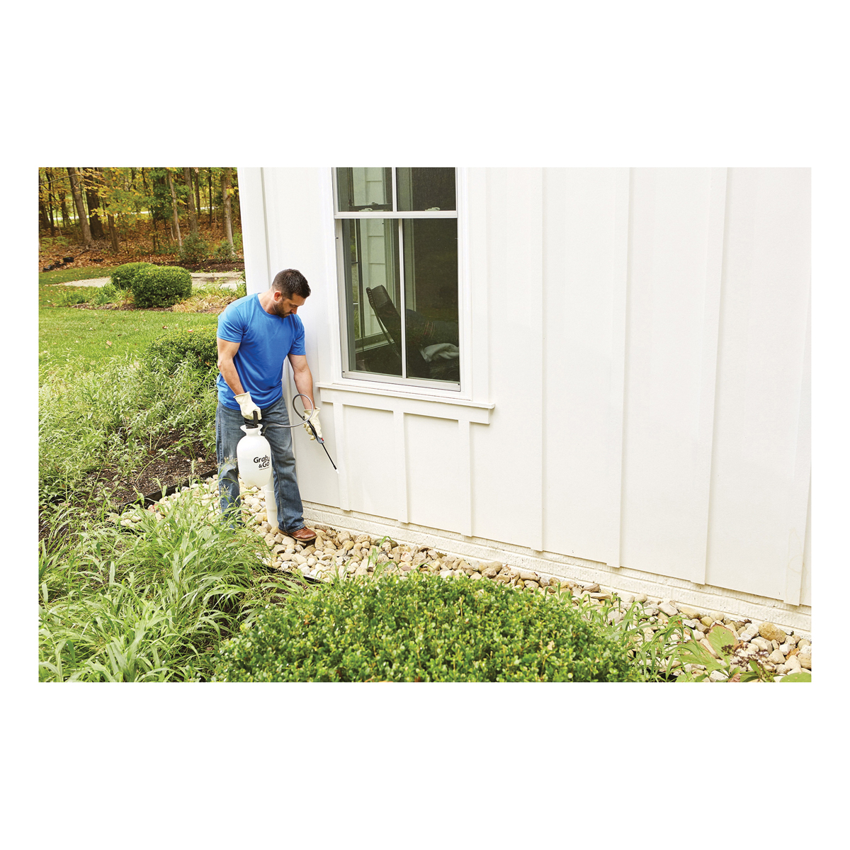 Multi-Purpose Sprayer, Grab & Go, 190303 1 gal Tank, HDPE Tank, 30 in L Hose - 2