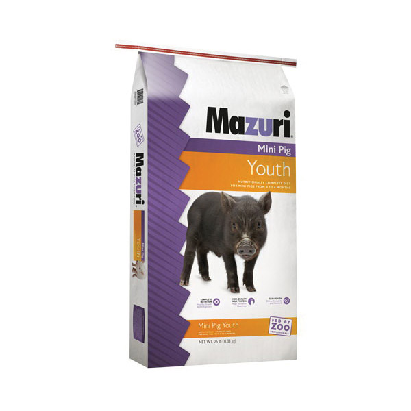 Mazuri 3005271 203 Animal Food Pig Pellet 25 lb Sack