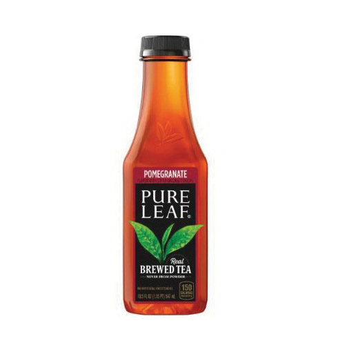 Pure Leaf 012000044304 Real Brewed Iced Tea, Pomegranate, 18.5 oz, Bottle