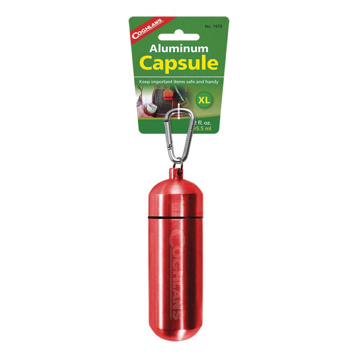 Coghlan's 1979 Watertight Capsule, Extra Large, Aluminum - 2
